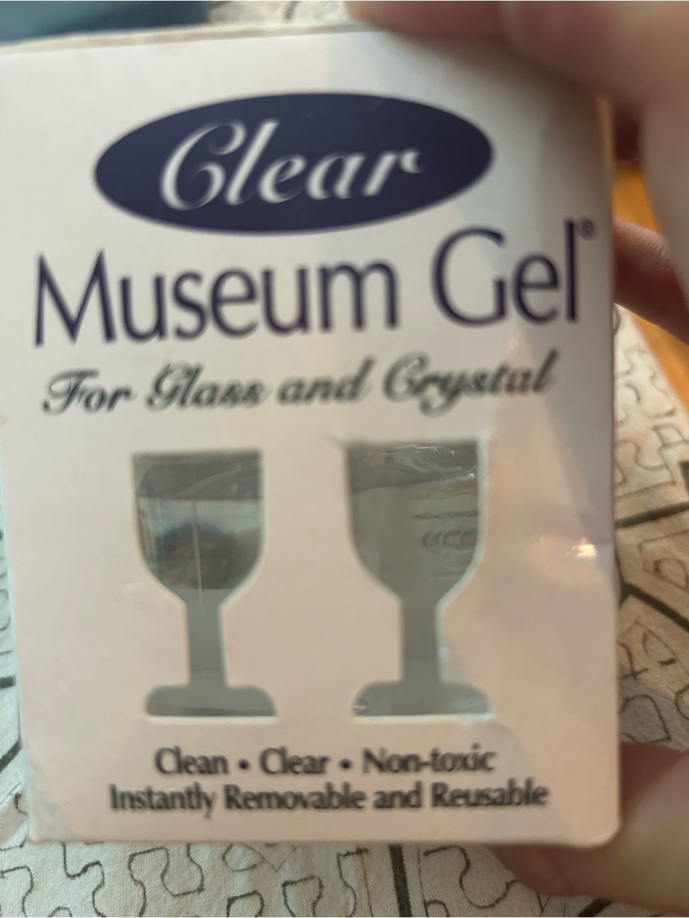 Clear Museum Gel for Glass and Crystal - Clear